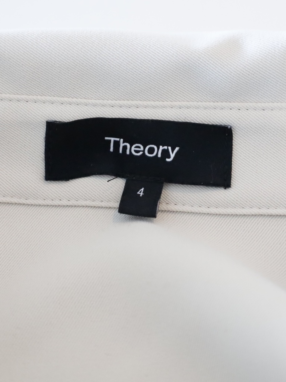 Theory Drawstring Waist Midi Shirt Dress - Picture 12 of 12